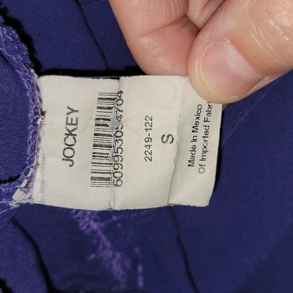 Jockey scrub pants size small, purple, drawstring. - Picture 3 of 4